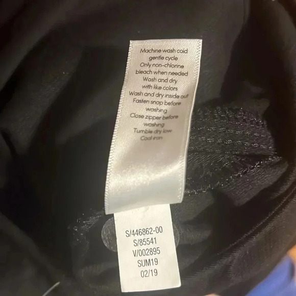 Athleta Farallon Romper Jumpsuit Sleeves Blk Sz 8 - Picture 15 of 15